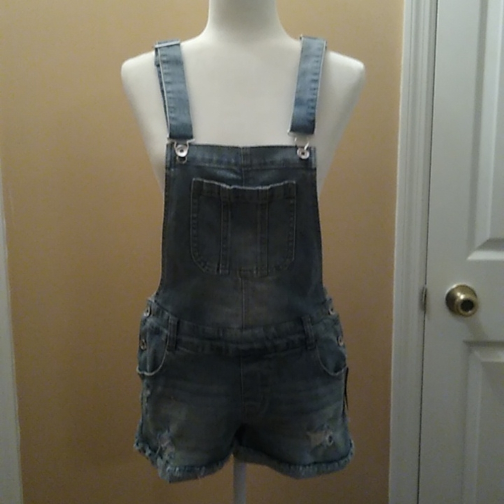 Women's Bib Overall Shorts